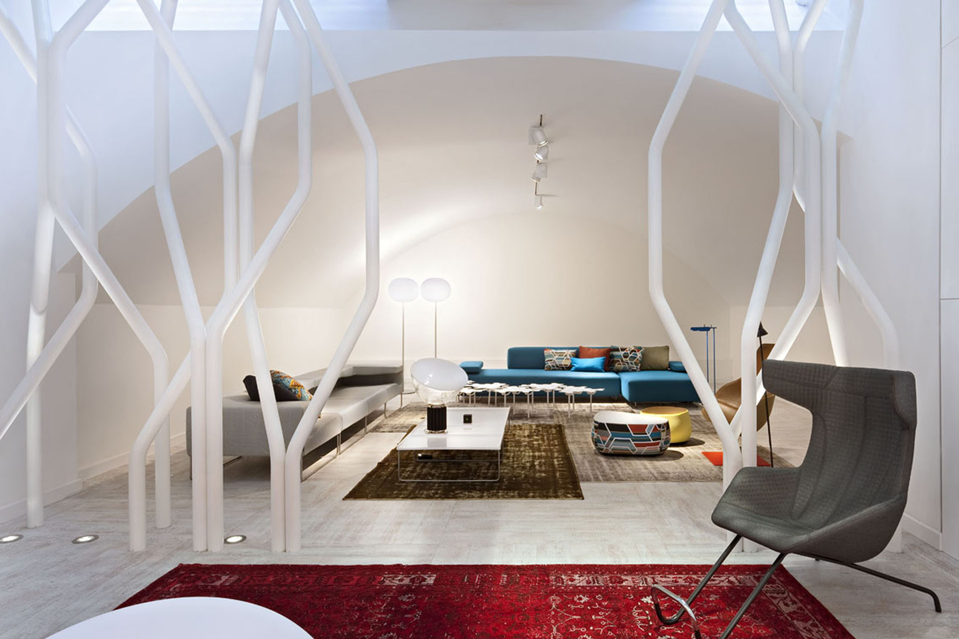 伦敦 Moroso 和 Flos 展厅—— Patricia Urquiola 设计理念的实现-9