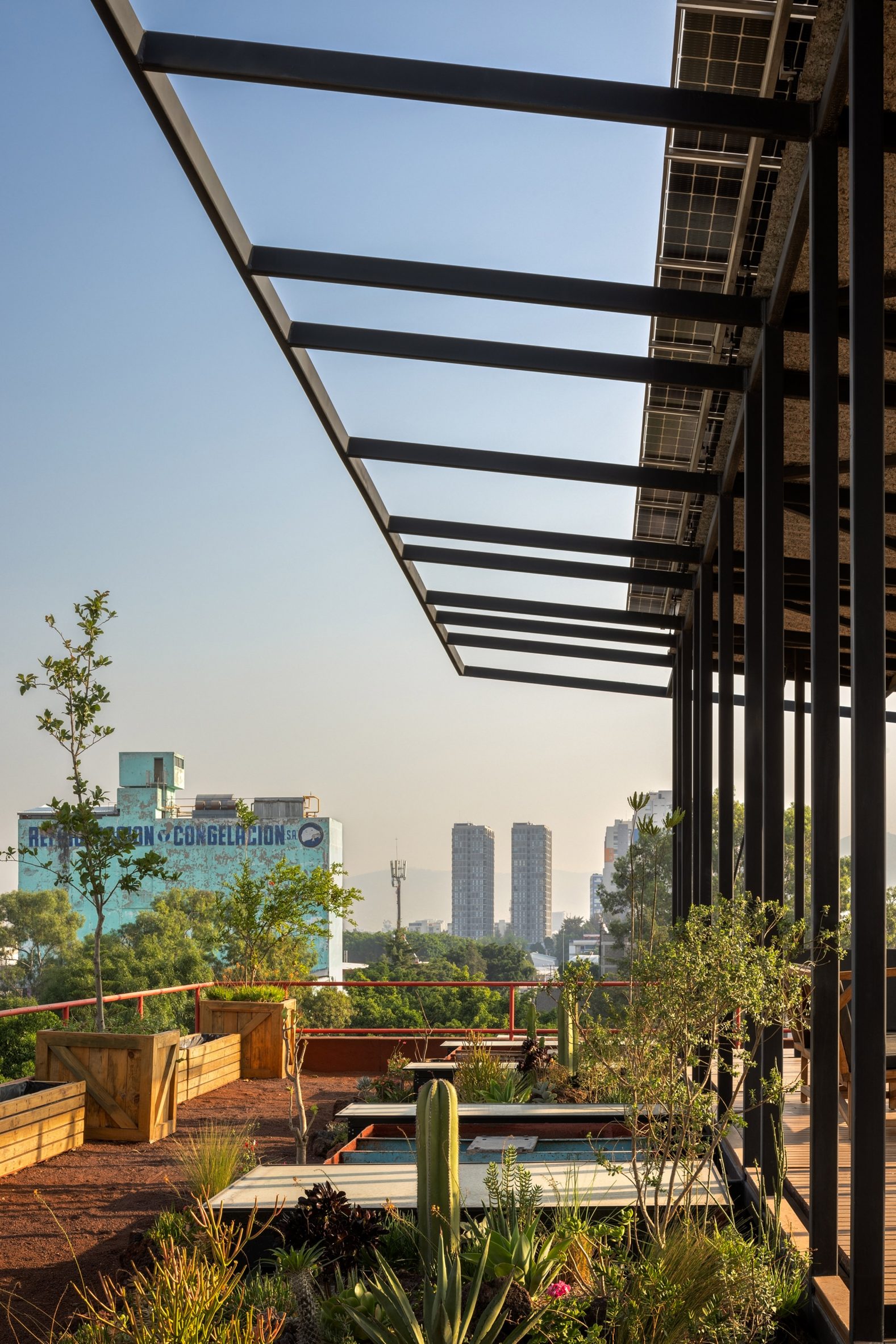 墨西哥Ice Factory建筑改造为工作室项目丨墨西哥墨西哥城丨JSa  Aisha Ballesteros等-30