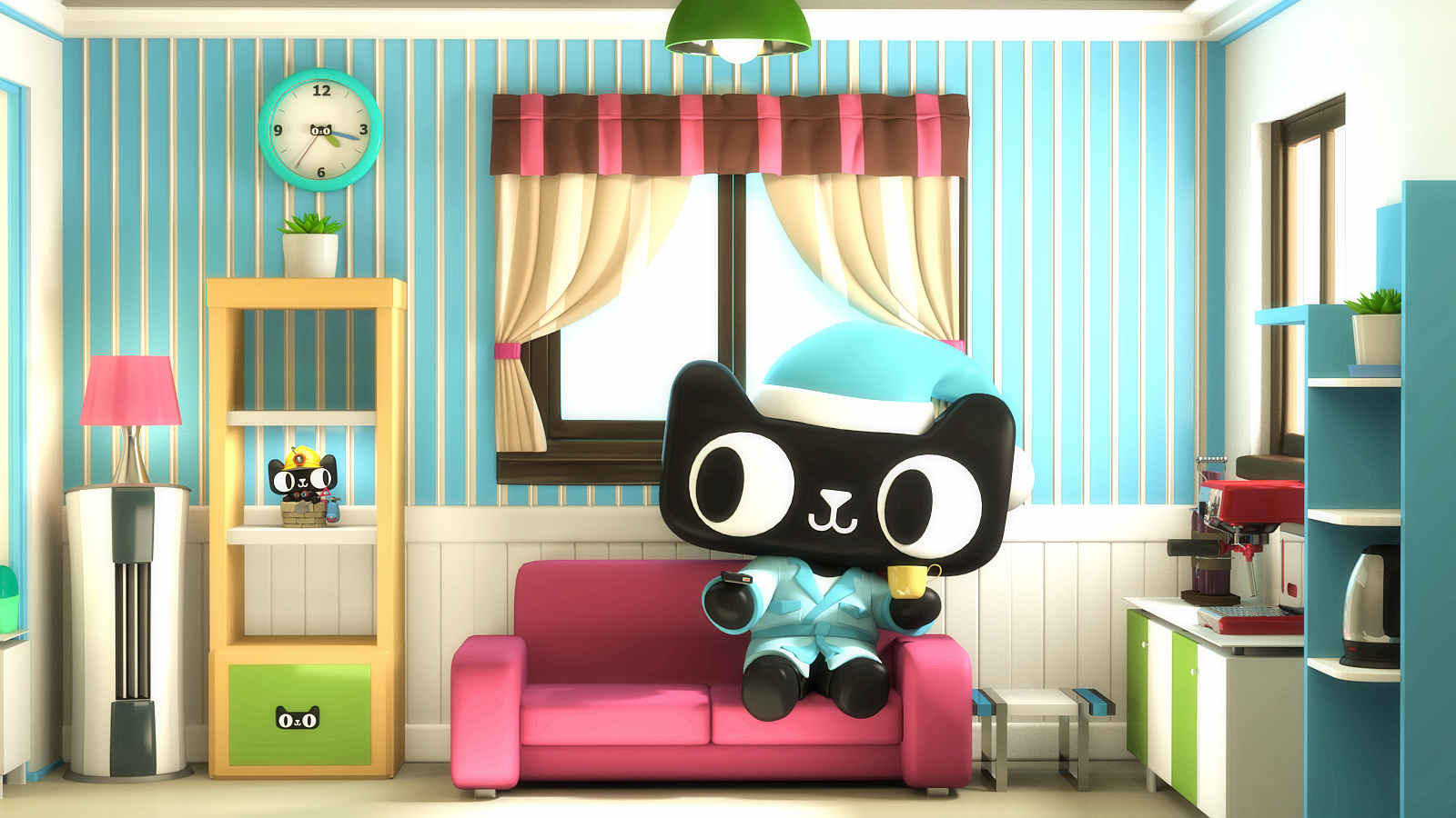 天猫 IP 大作战 - 喵星人来袭，创意衍生品收藏馆-22