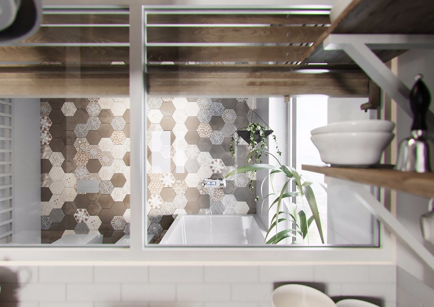 乌克兰基辅北欧风联排别墅设计-10