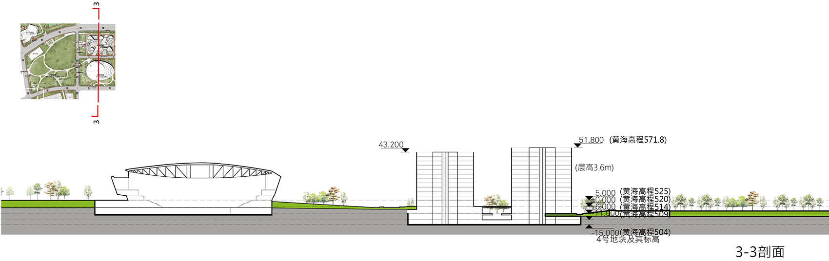 曲江竞技中心丨中国西安丨Aedas-53