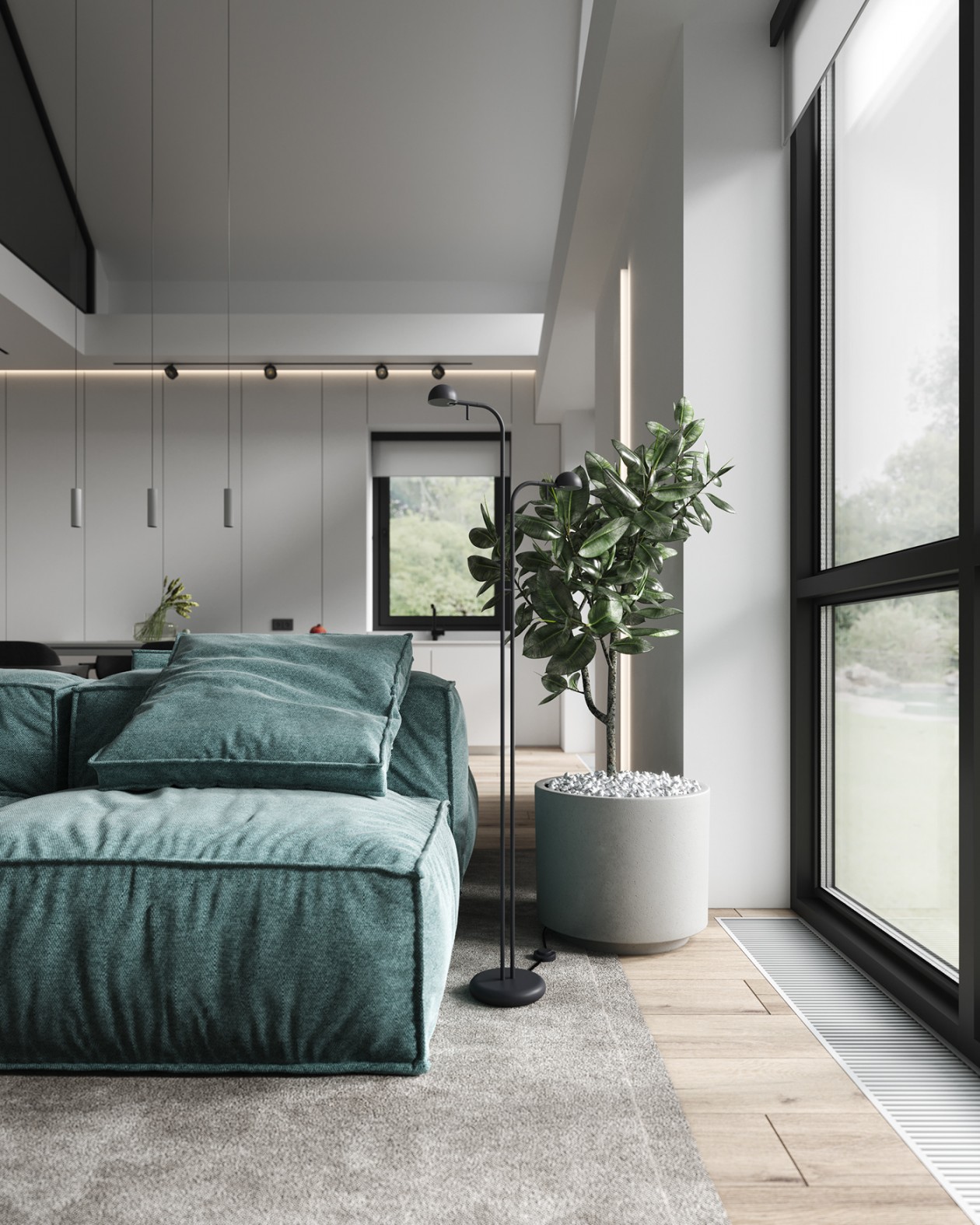 小跃层 - 将极简风表现的淋漓尽致-5