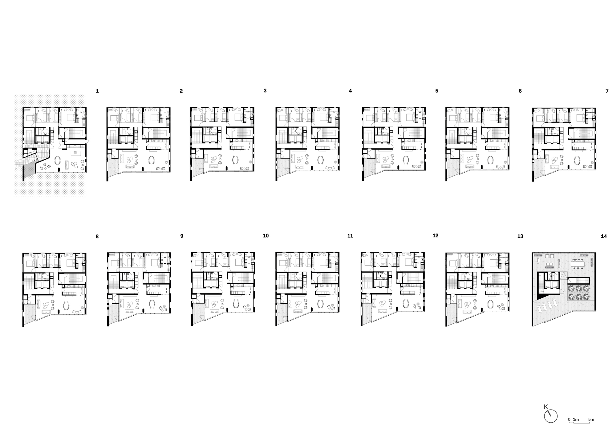 ZENEL 住宅大楼丨土耳其伊斯坦布尔丨Aytac Architects-38