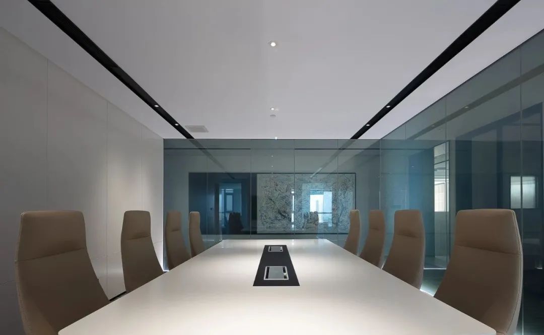 绍兴万里进出口办公空间 | 黑与白的隐喻世界-138