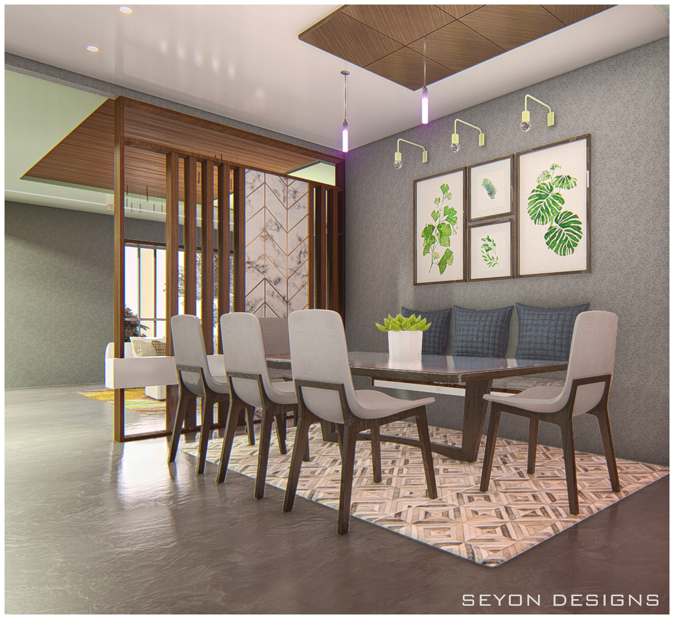 APARTMENT - INTERIOR PROJECT - #3 FOR MR.KARTHIK-3