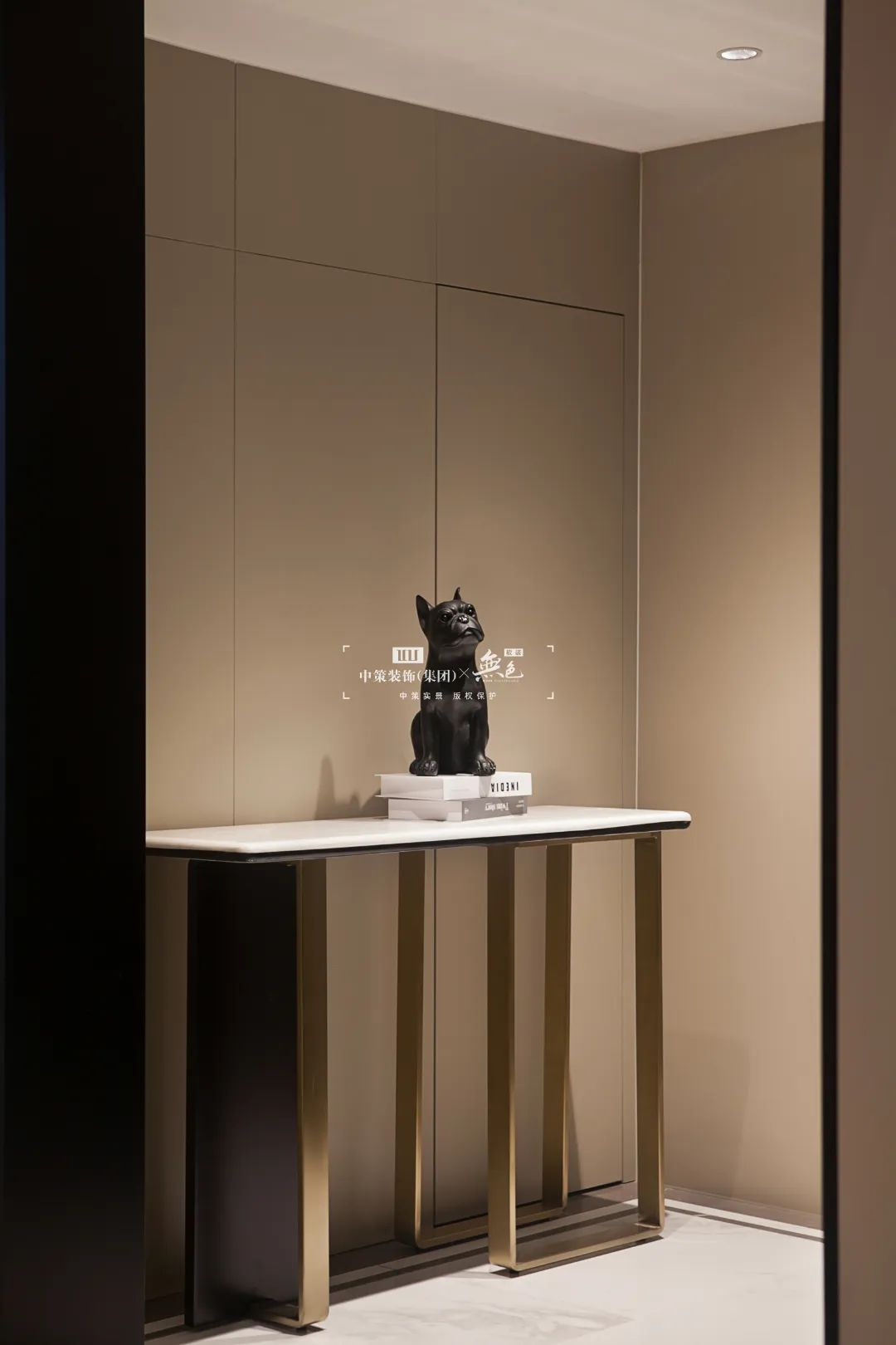 字形意,雍景湾 480㎡现代轻奢别墅装修之美丨中策-44