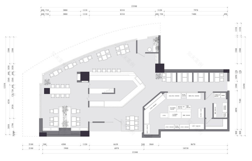 七日食轻食餐厅丨中国洛阳丨未止空间设计工作室-36