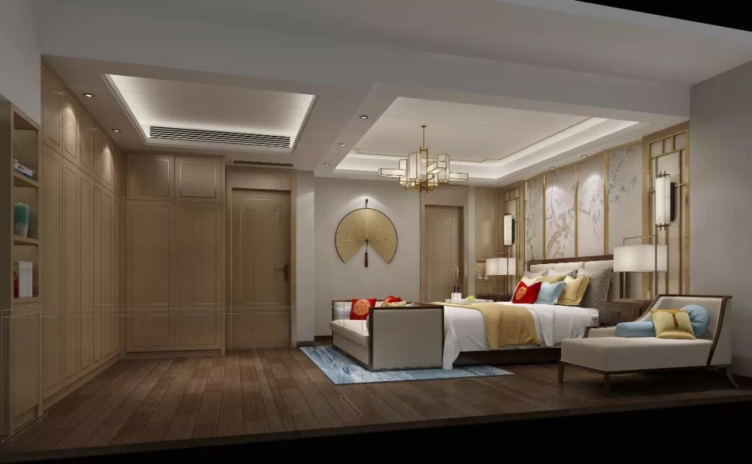 150㎡新中式丨彭飞：大气典雅，所到之处皆是雅韵！-25