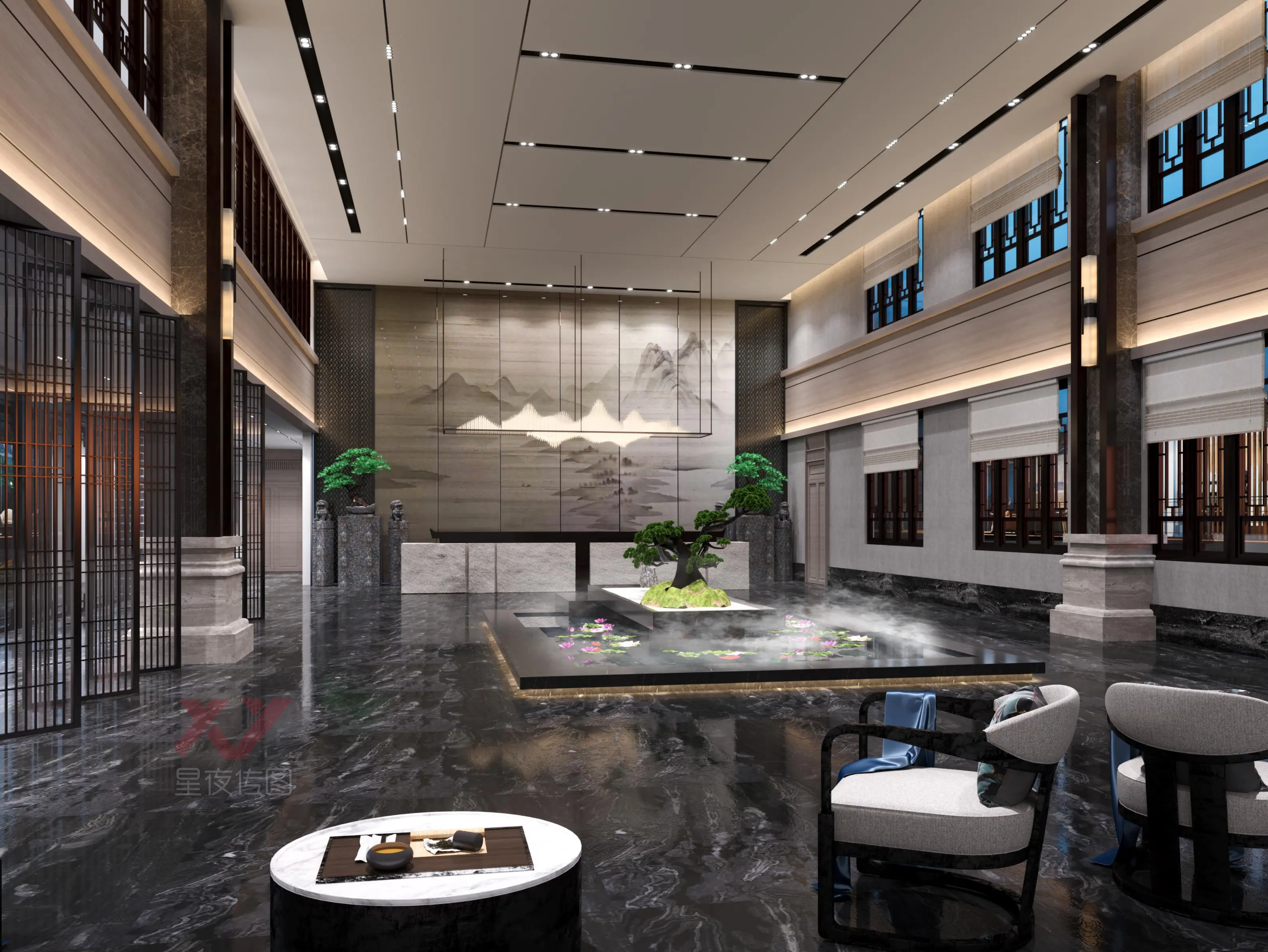 中式度假酒店|质朴的中式美学-4