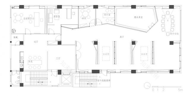 宝浪鞋业办公楼装修设计-41