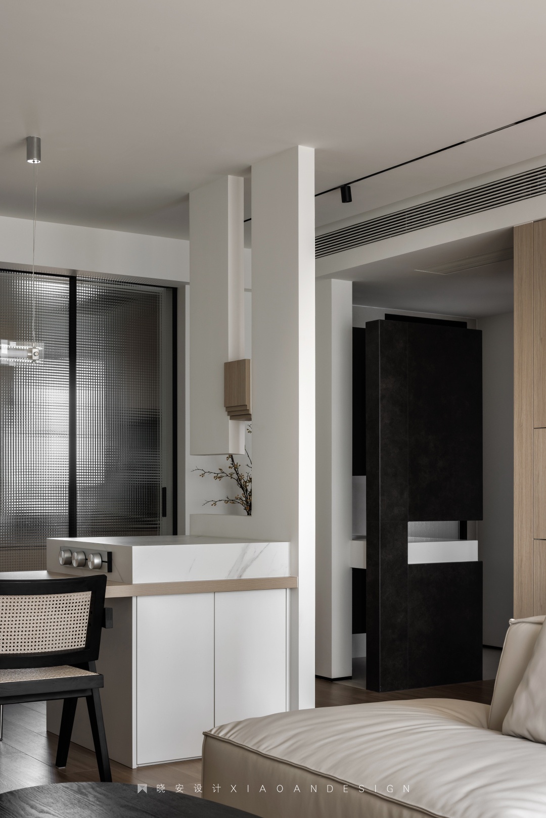 以白为序,塑造个性空间形态丨晓安设计-36