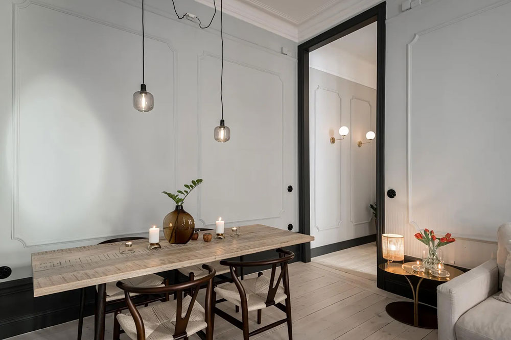 造型与对比：斯德哥尔摩的时尚公寓-13