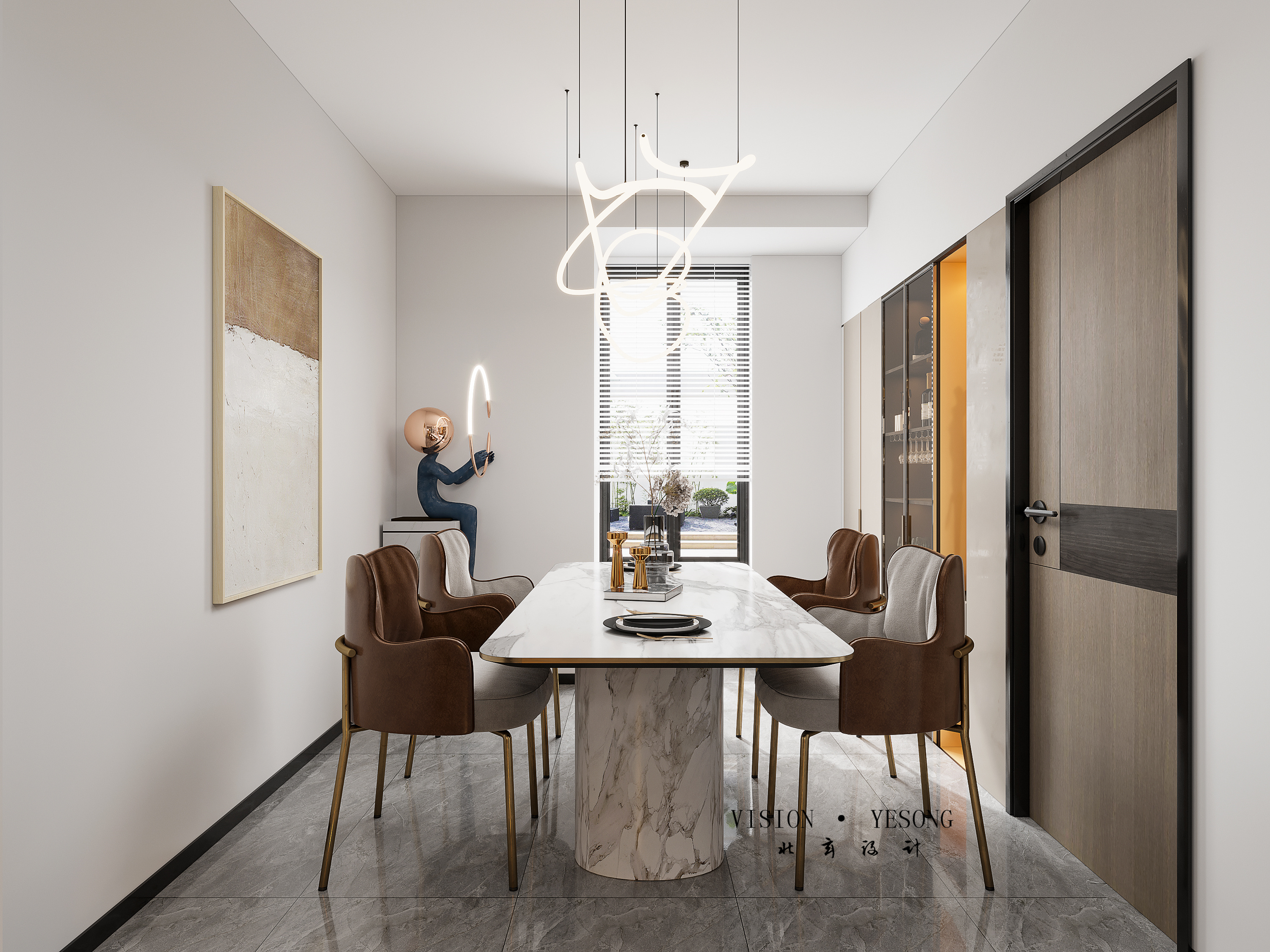 合肥别墅设计丨中国合肥丨北玄设计表现-25