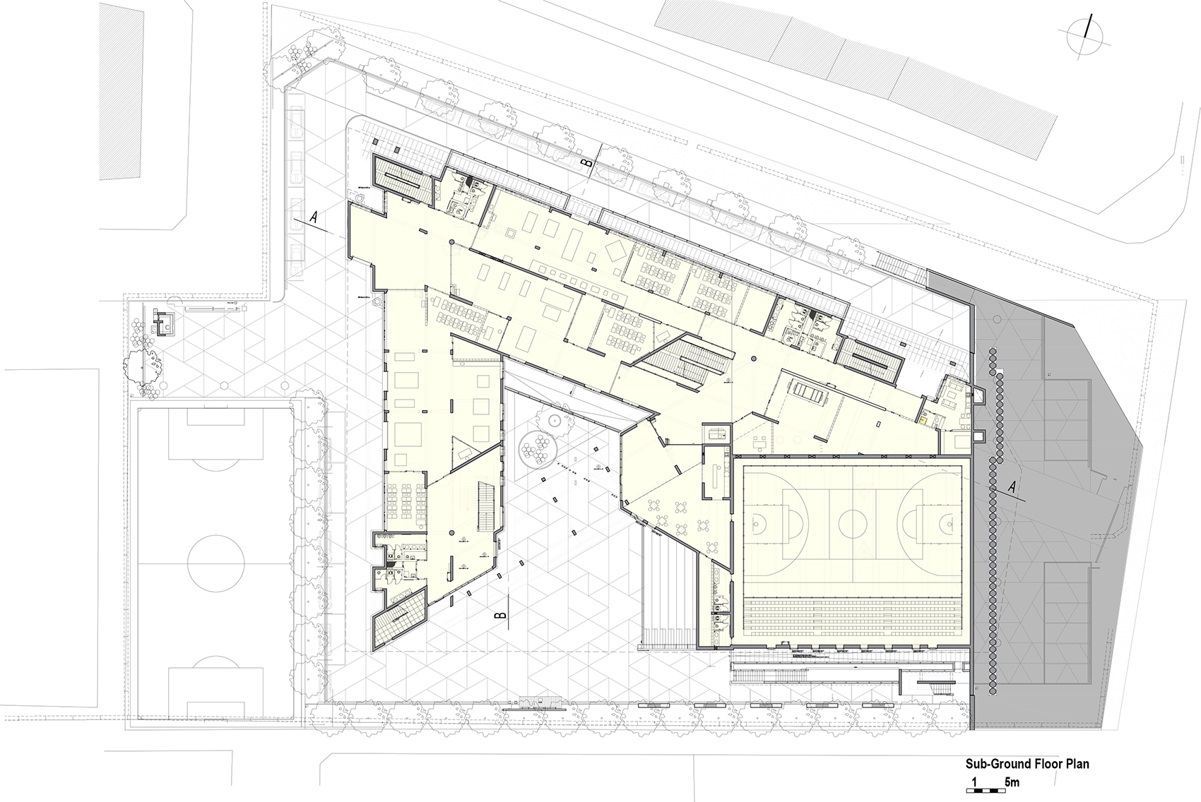土耳其 Oktal Duran 职业技术高中丨Uygur Architects-36