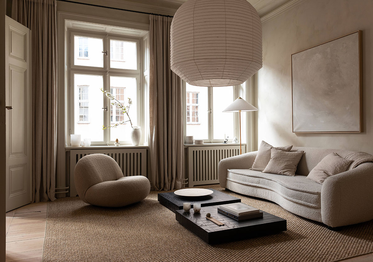 斯德哥尔摩日式风格公寓设计-1