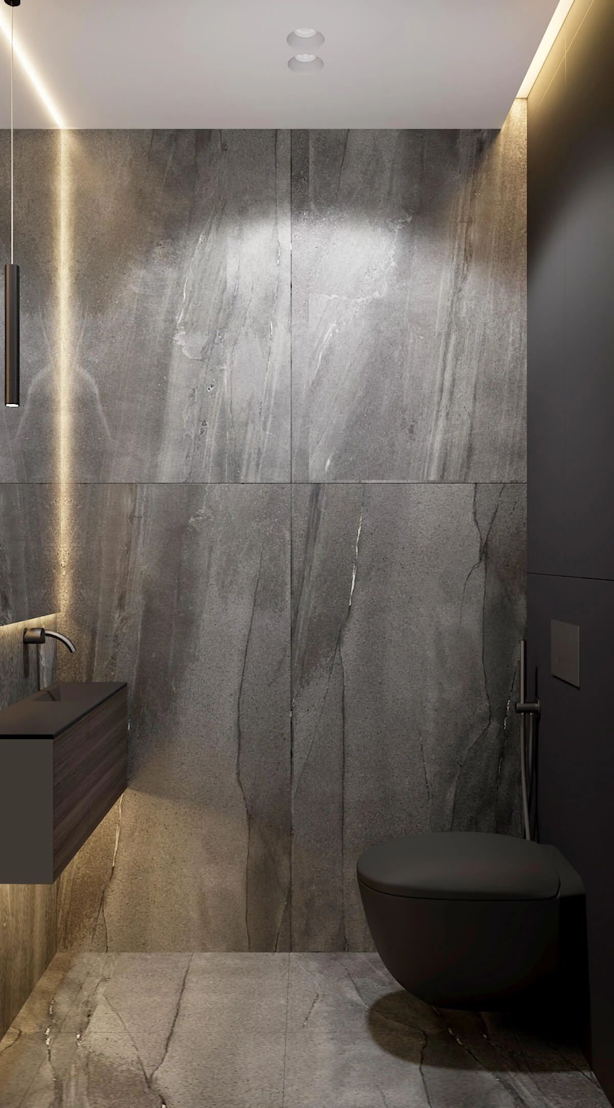 简约舒适的 149m²三层住宅设计丨Dinara Yousupova-44