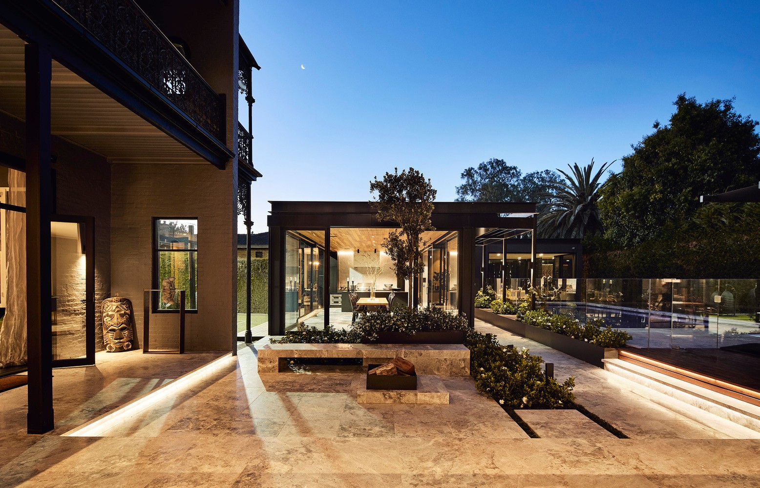 墨尔本意大利风格别墅 Hawthorn East House-15