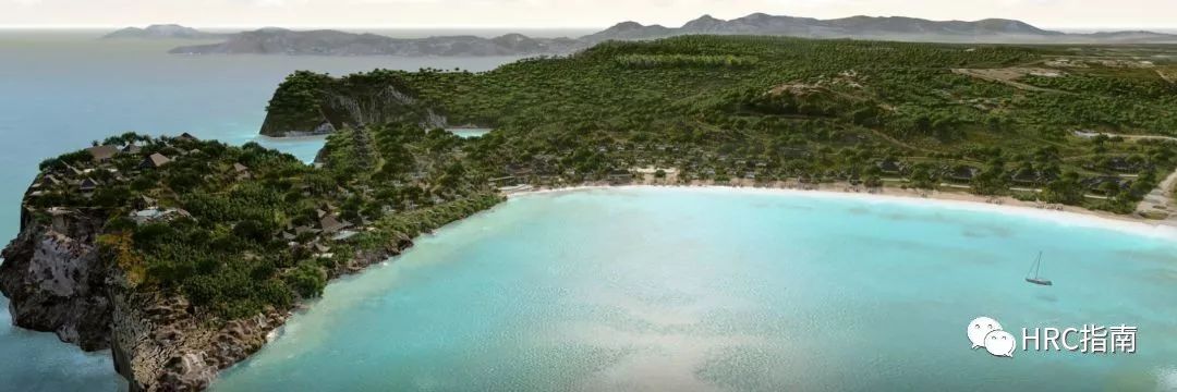 加勒比海岸线的浪漫豪奢 | 安提瓜半月湾瑰丽酒店预计将于2022年盛大启幕-2