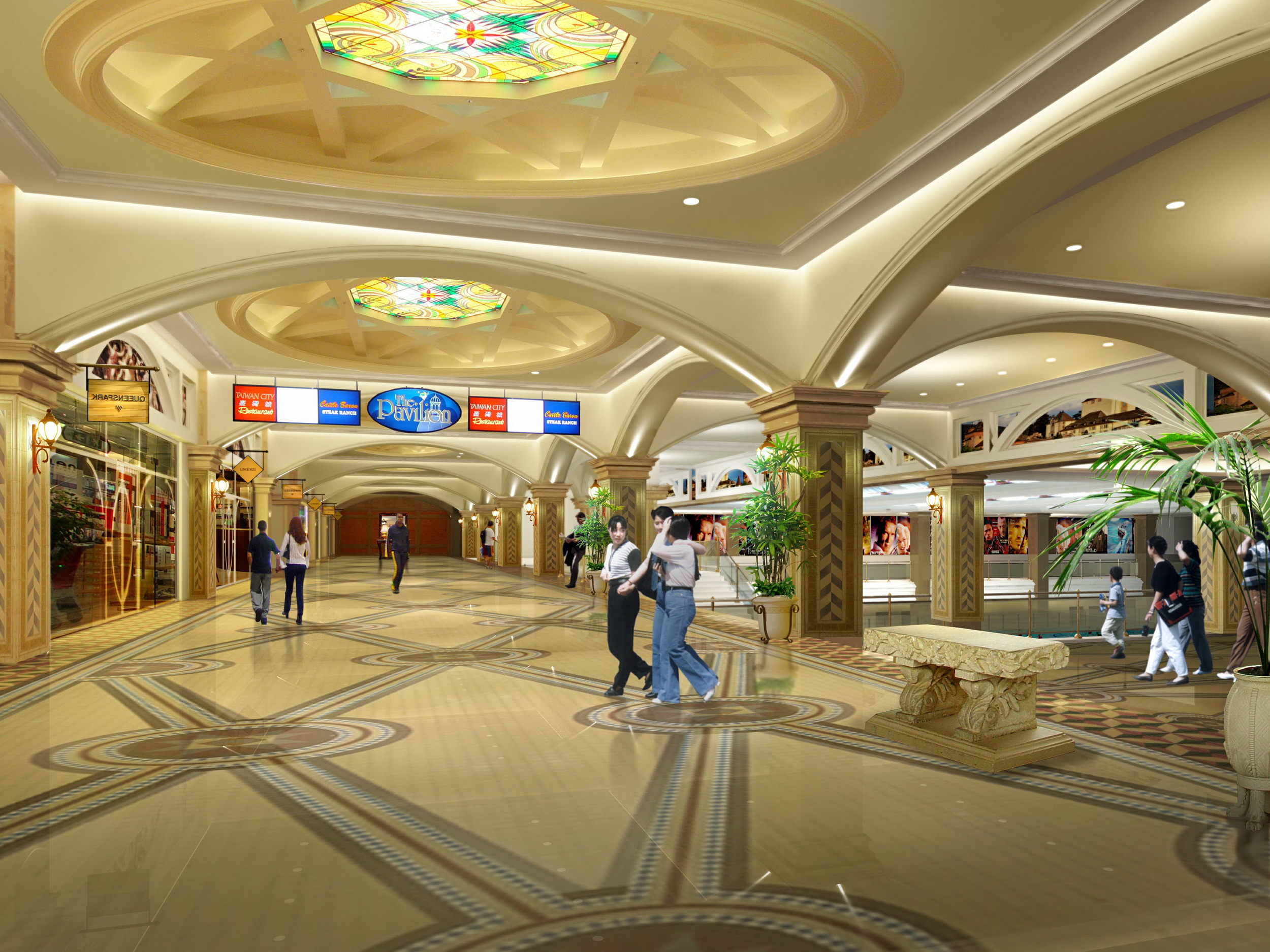 蒙古风情酒店设计 工装设计-38