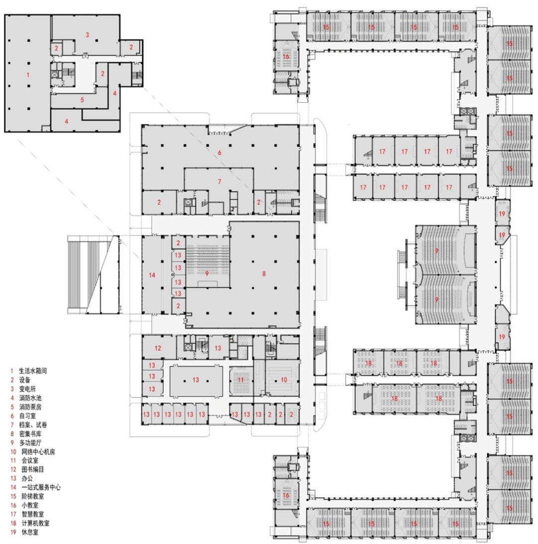 南京财经大学红山学院高淳校区核心组团丨中国南京丨东南大学建筑设计研究院有限公司-85