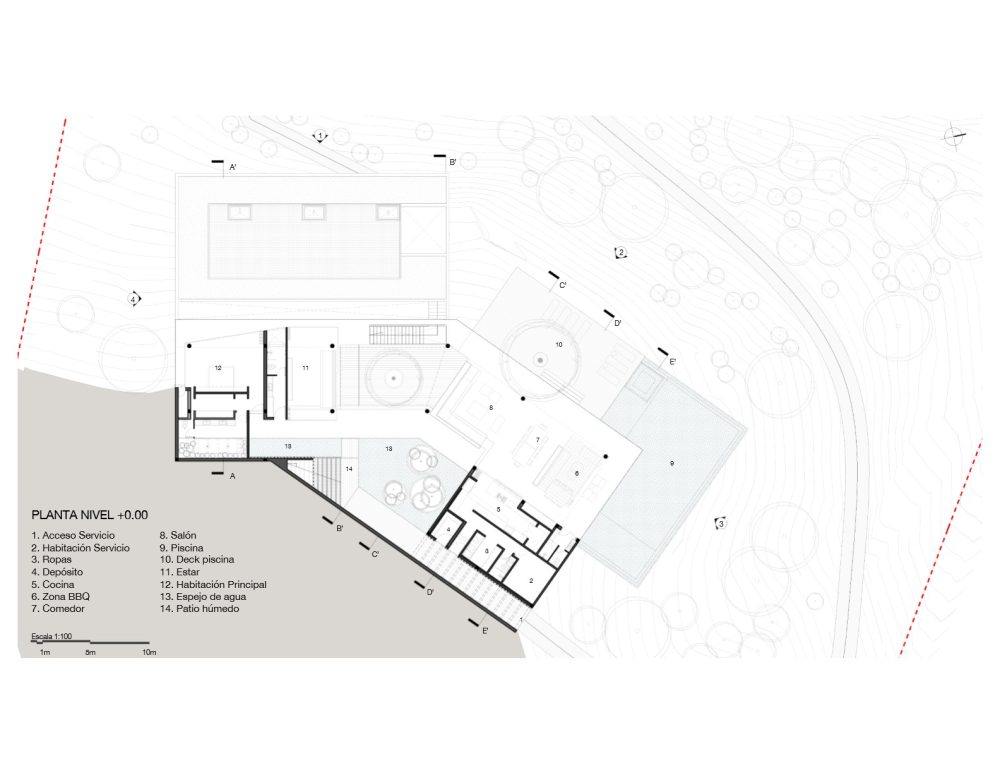 哥伦比亚 Villeta 别墅，融入自然的绿色建筑-37