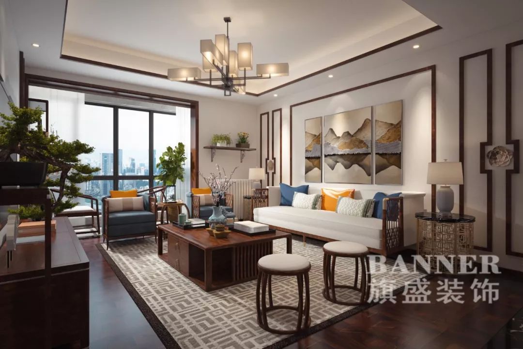 120㎡现代空间中的“胶片感”与复古情结-21