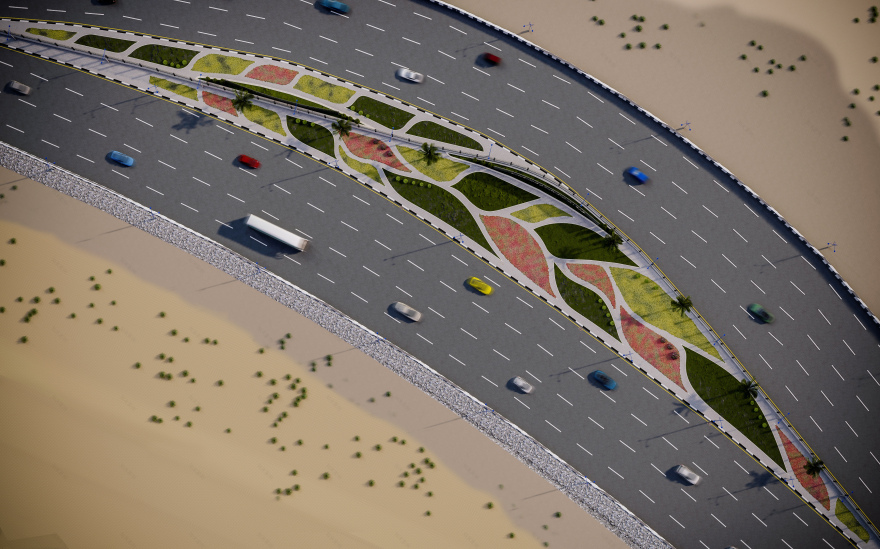 城市欢迎标志,花园丨埃及丨ABDULRHMAN ASHRAF-3