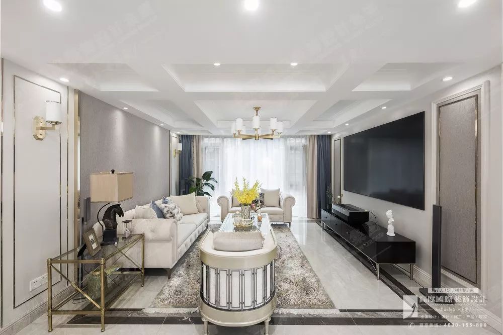 美式轻奢装修风格【百步亭金桥汇】 | 典雅精致，低调奢华-9