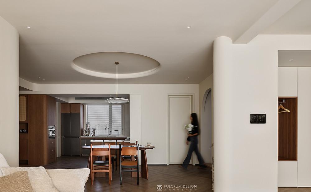 联投安屿那奶油侘寂中古住宅设计丨艺境·陈设软装-48