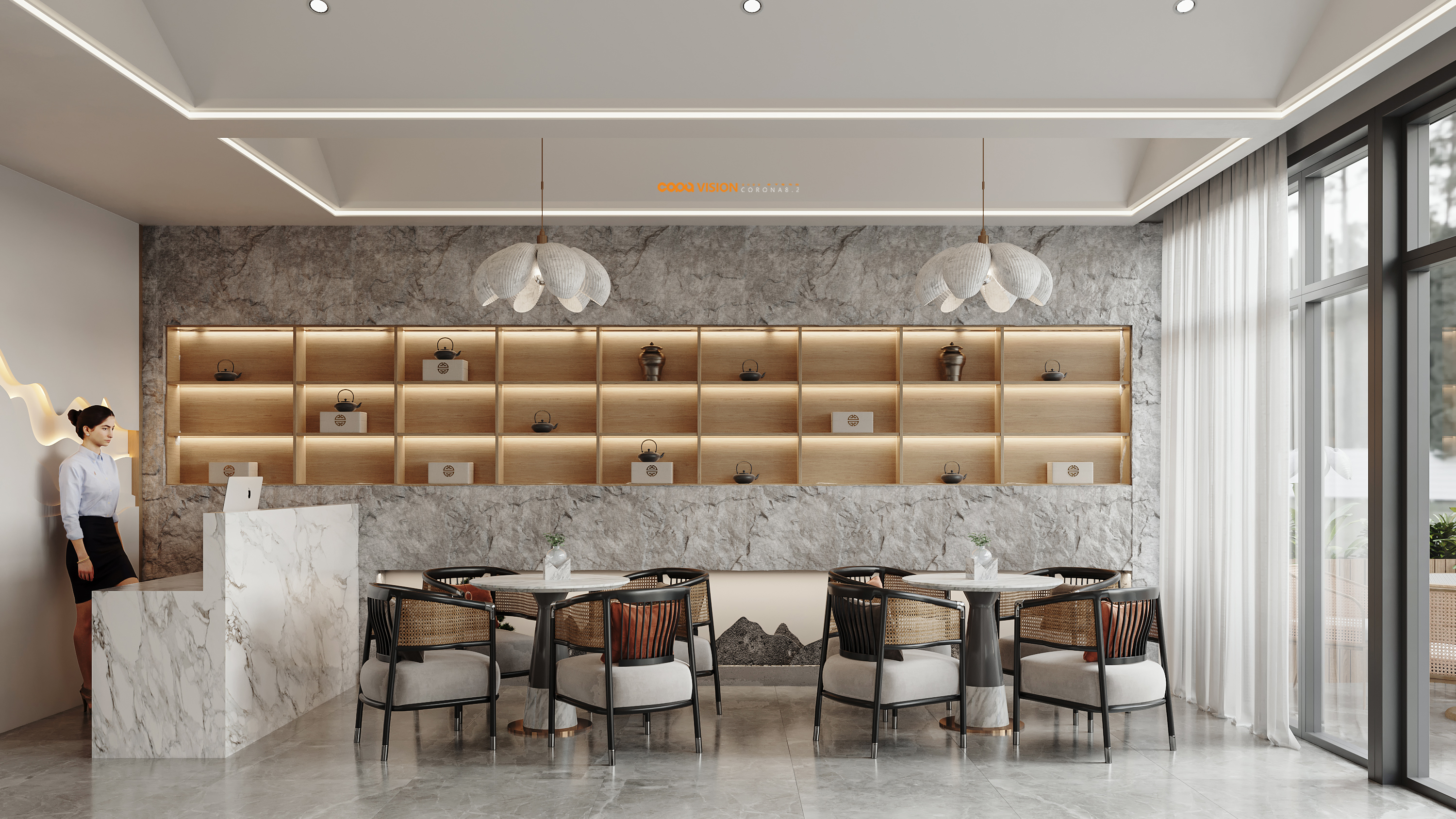 2022 年中下旬工装效果图表现作品丨靠背视觉-21