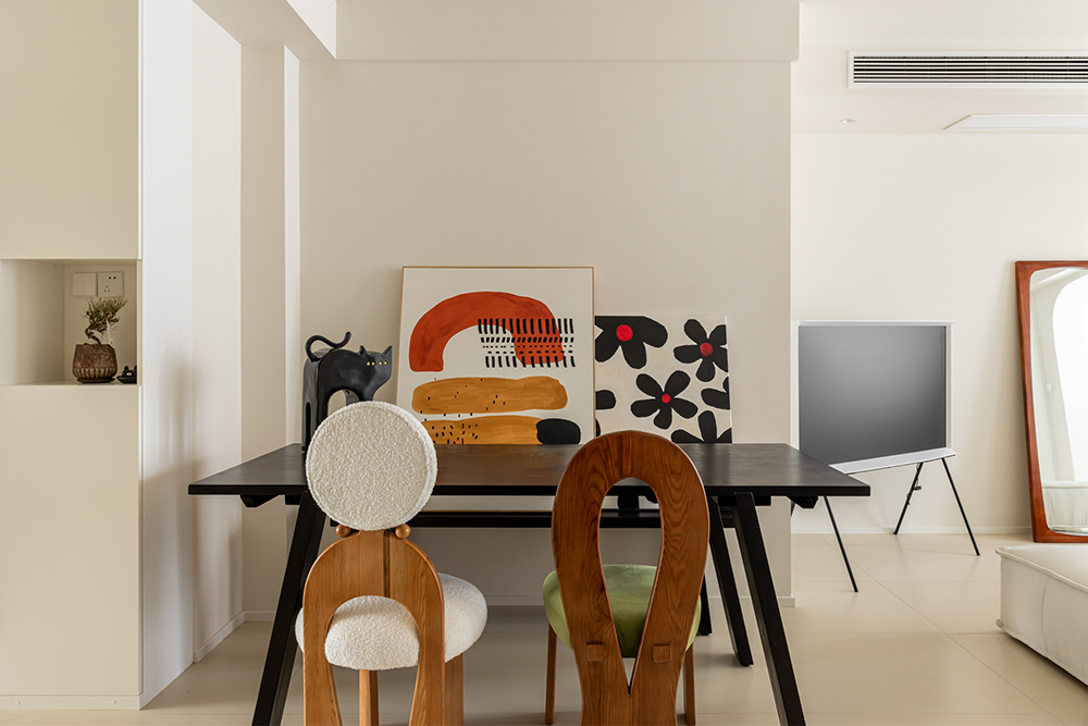 三个奶油风之家，享受生活的清新治愈-62