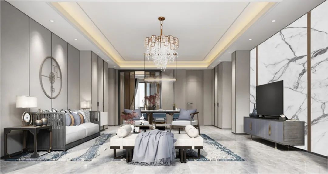 绿地宜宾黄埔名门样板间设计丨中国宜宾丨MID 涵冰设计-61