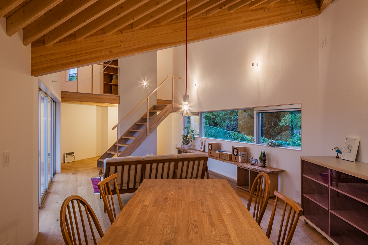 融合自然的日本 Aonashi 住宅-9