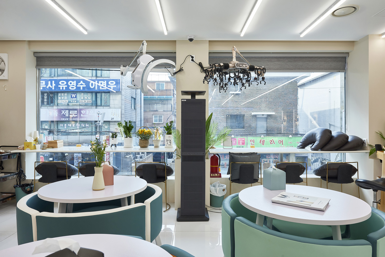 韩国 27 平极简美容室设计-14