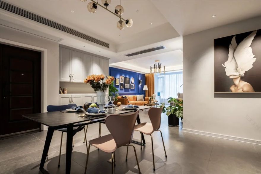 奇幻之家 | 蓝橙激情碰撞的梦幻空间-20