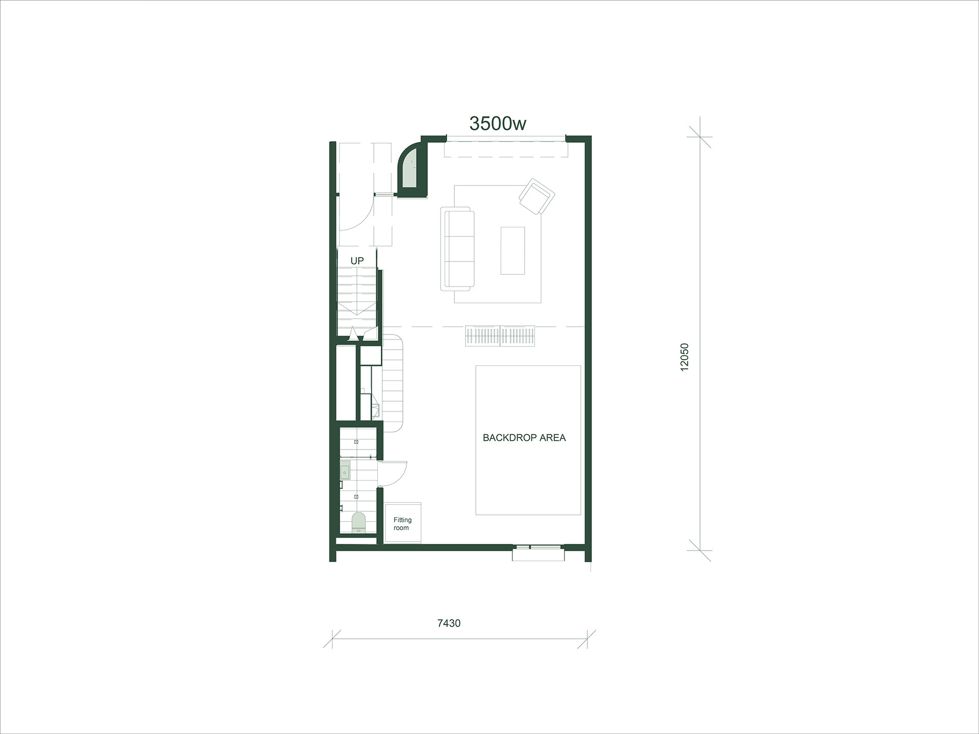 Industrial Complex | 3D Sectional Plans-22