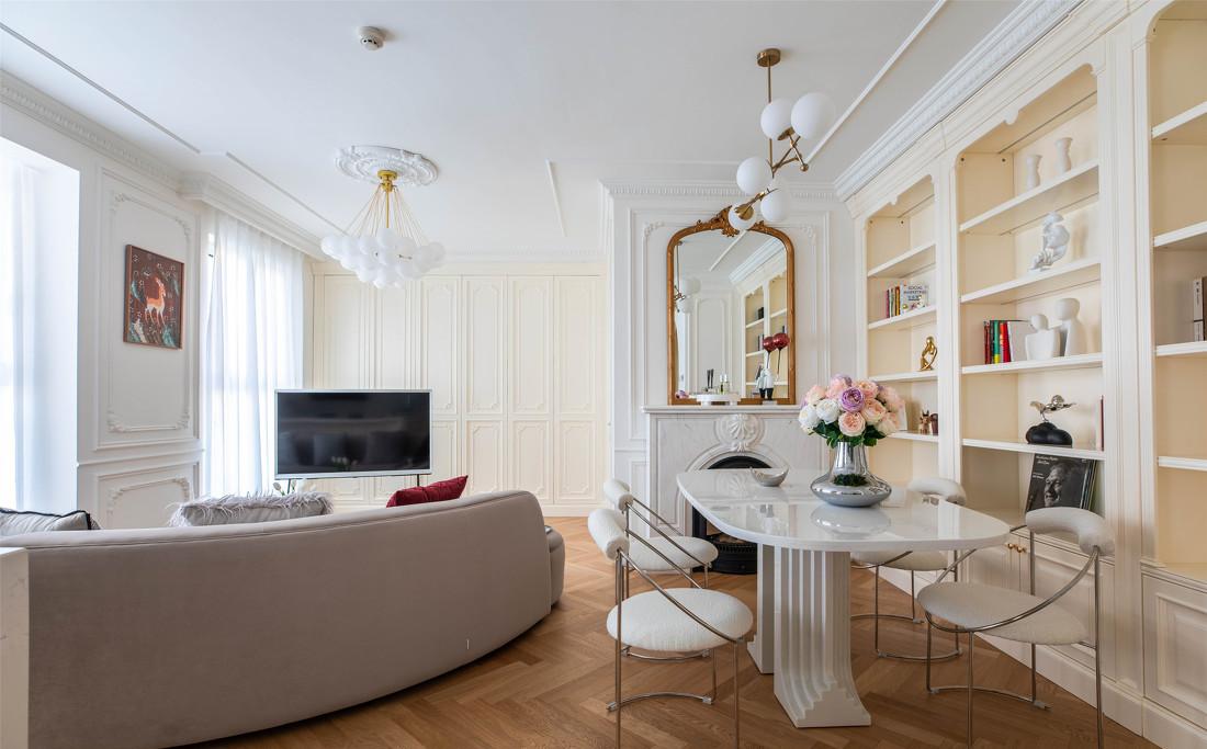 平层两房合一设计丨壹目设计-11