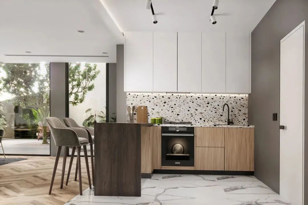 高级灰++ 原木，现代轻奢的质感之美 | Fathy Ibrahim-3