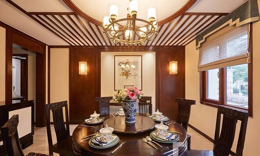 梦湖山庄新中式归来，打造别墅书香雅致空间-9