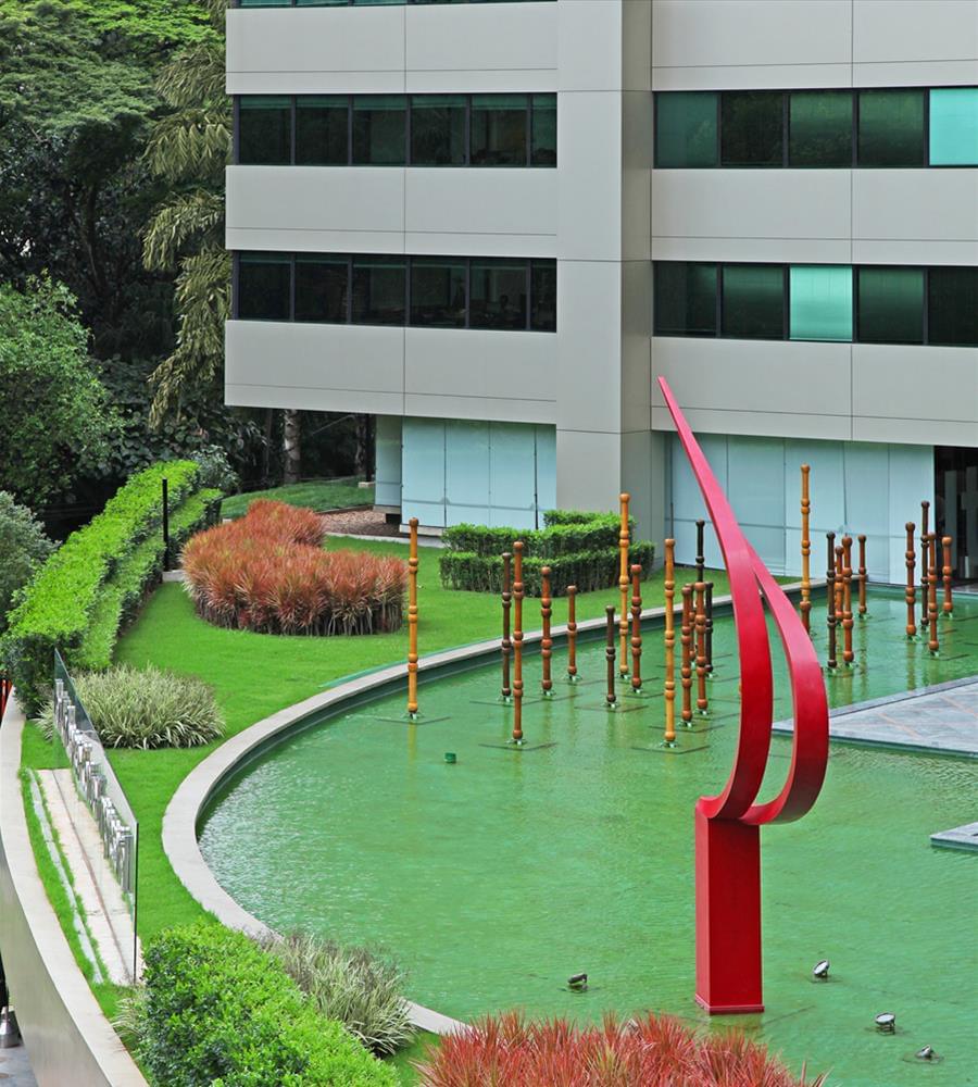 Itaú Conceição 商业中心景观设计-3