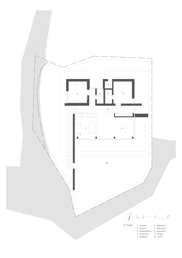 韩国山村里的朴实农舍丨韩国和顺郡丨PLANO architects & associates-35