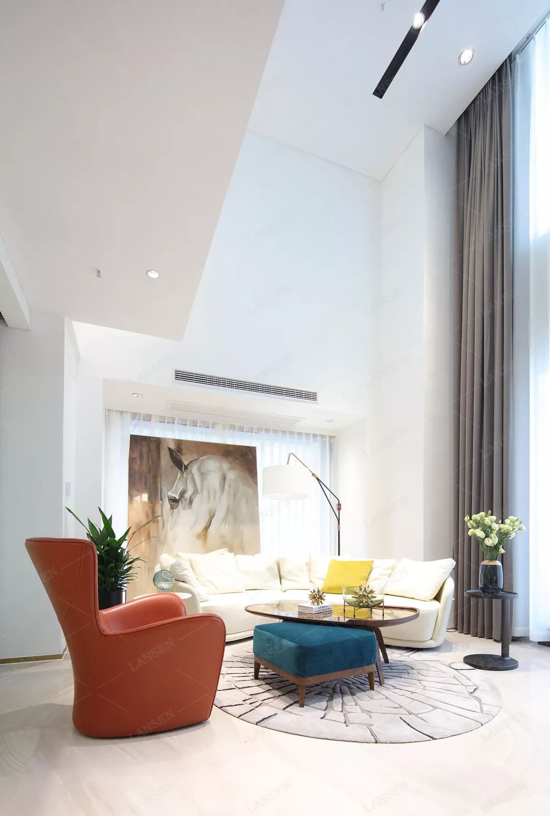 高端皮肤管理服务中心设计案例丨朗生-5