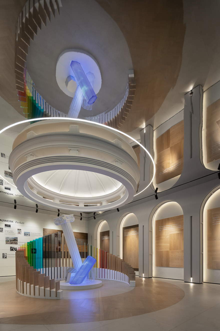 欣嘉木语顶奢地板展厅丨中国浙江丨ZEALOUS DESIGNER 中书设计-20