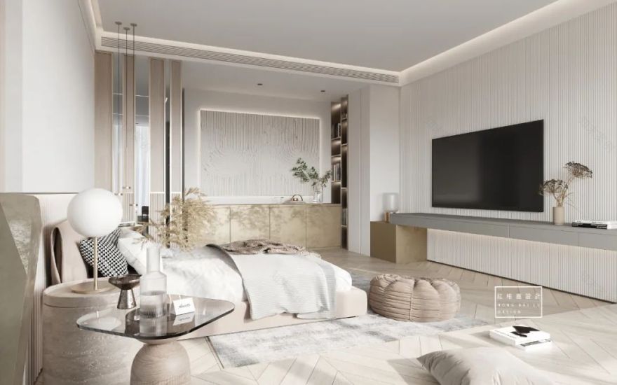 澳门海明湾畔简约美学私宅设计-41