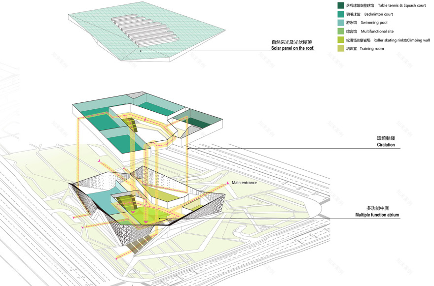 扬州南部新城体育园 / 柏涛设计-78