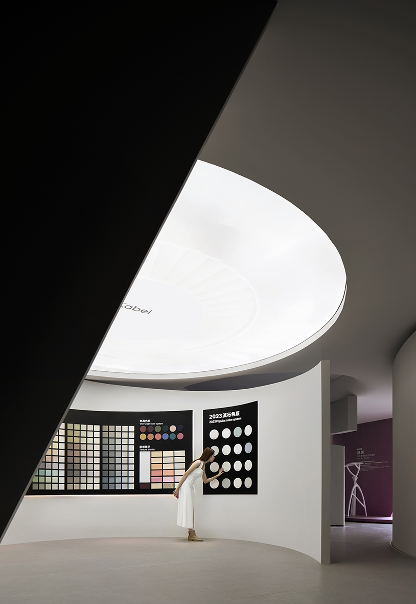 KABEL(卡百利)艺术涂料总部展厅丨中国佛山丨佛山市拓维室内设计有限公司-15