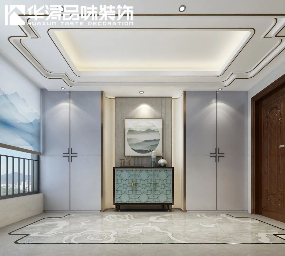 青山绿水间,370m²新中式奢华雅居-39