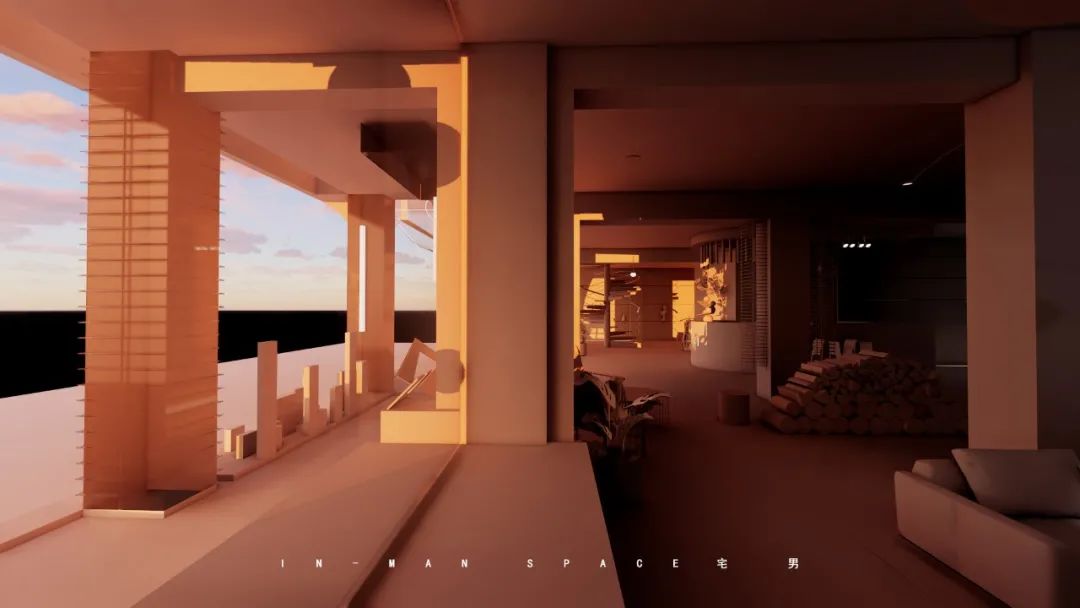 内江宅男办公室 | 现代演绎,极简共融-25