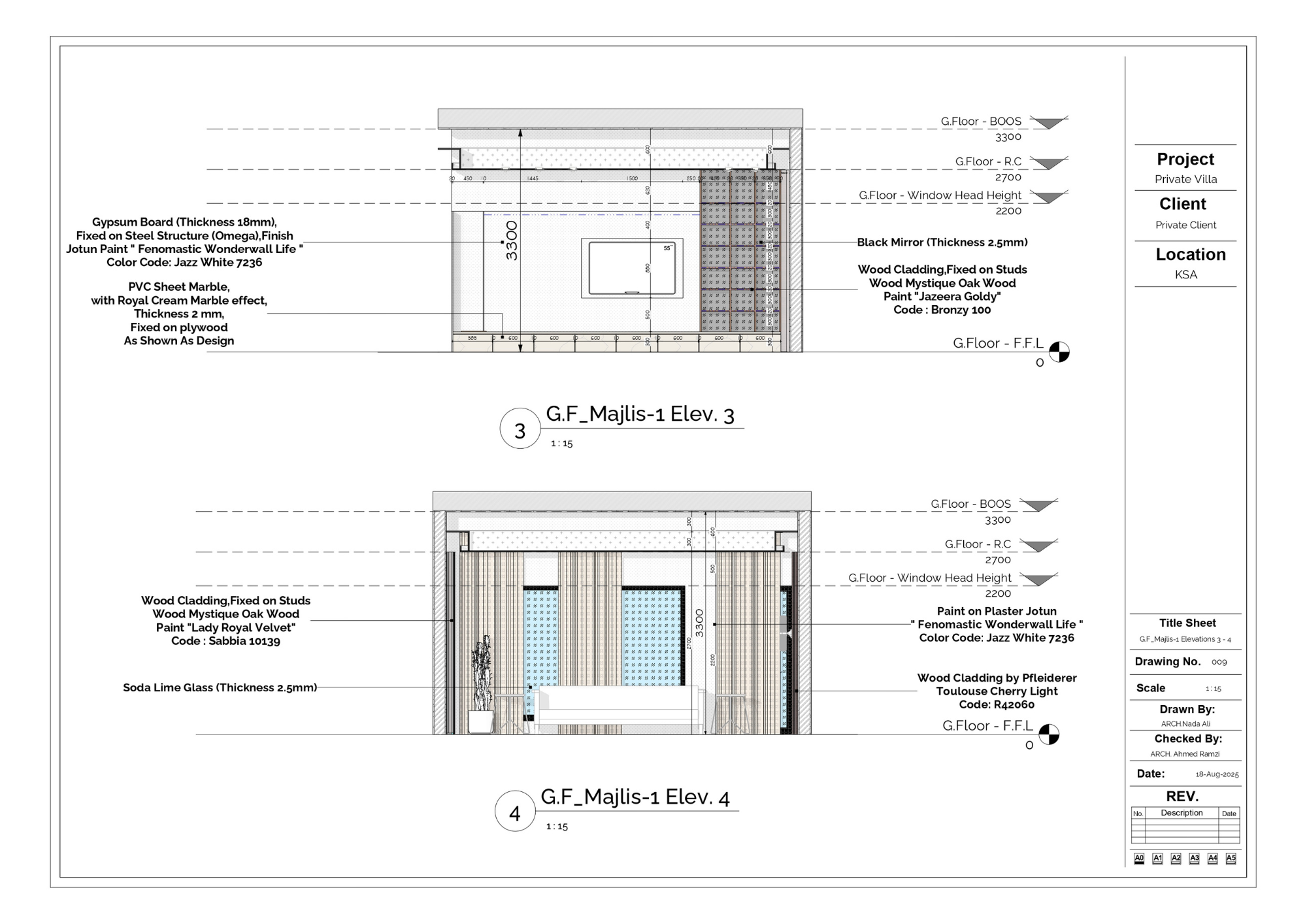 Family Living Interior – Residential Project-11