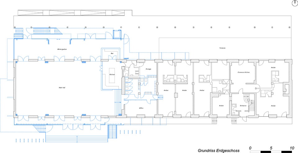 柏林ZKU艺术与城市学中心改造丨德国丨Peter Grundmann Architekten-48